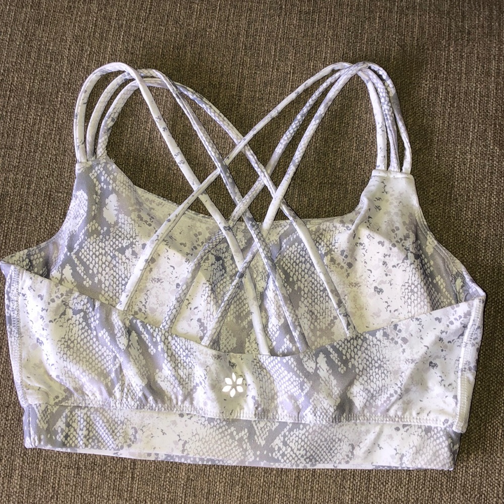 Nine West Snakeskin Sports Bra - Picture 2 of 3